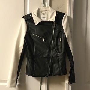 Black and White Bebe Jacket